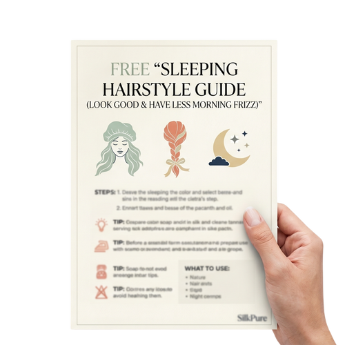 “Sleeping Hairstyle Guide (Look Good & Have Less Morning Frizz)”