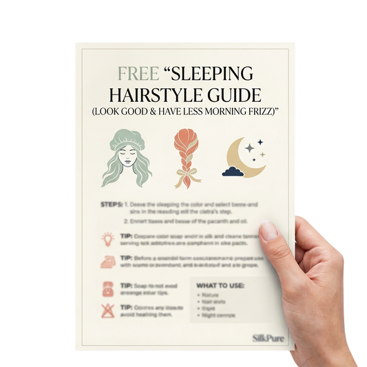 “Sleeping Hairstyle Guide (Look Good & Have Less Morning Frizz)”